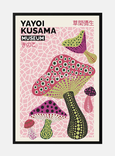 15918Yayoi Kusama – Infinity Mushroom