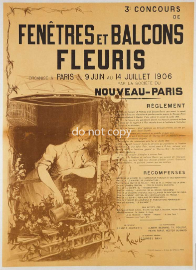 3e concours de fenetres et balcons fleuris organise a paris 