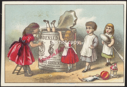 4 children watching one child who has fallen into an open gi