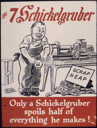 7 schickelgruber only a schickelgruber spoils half of everyt