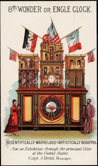 8th wonder or engle clock scientifically marvelous artistica