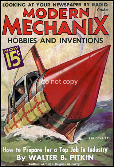 9 Modern Mechanix Magazine Cover 