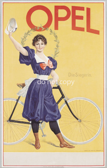 GermanposterforOpelbicycles,1898