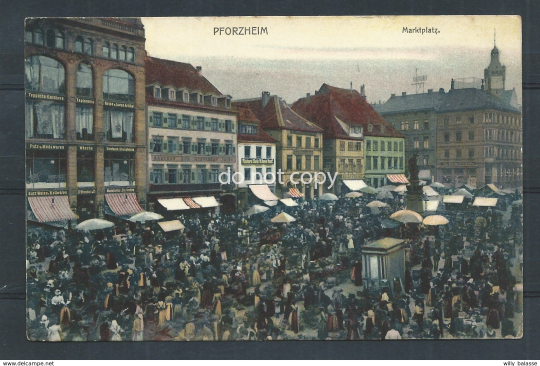 PFORZHEIM - Marktplatz