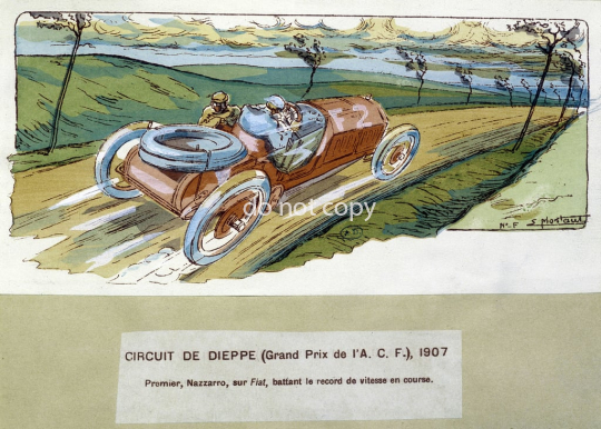 Rennstrecke von Dieppe