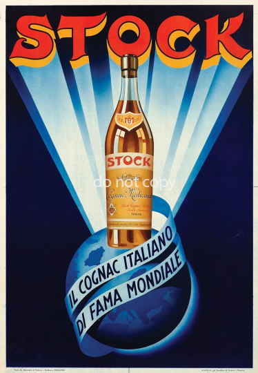 Stock Il Cognac Italiano Trieste